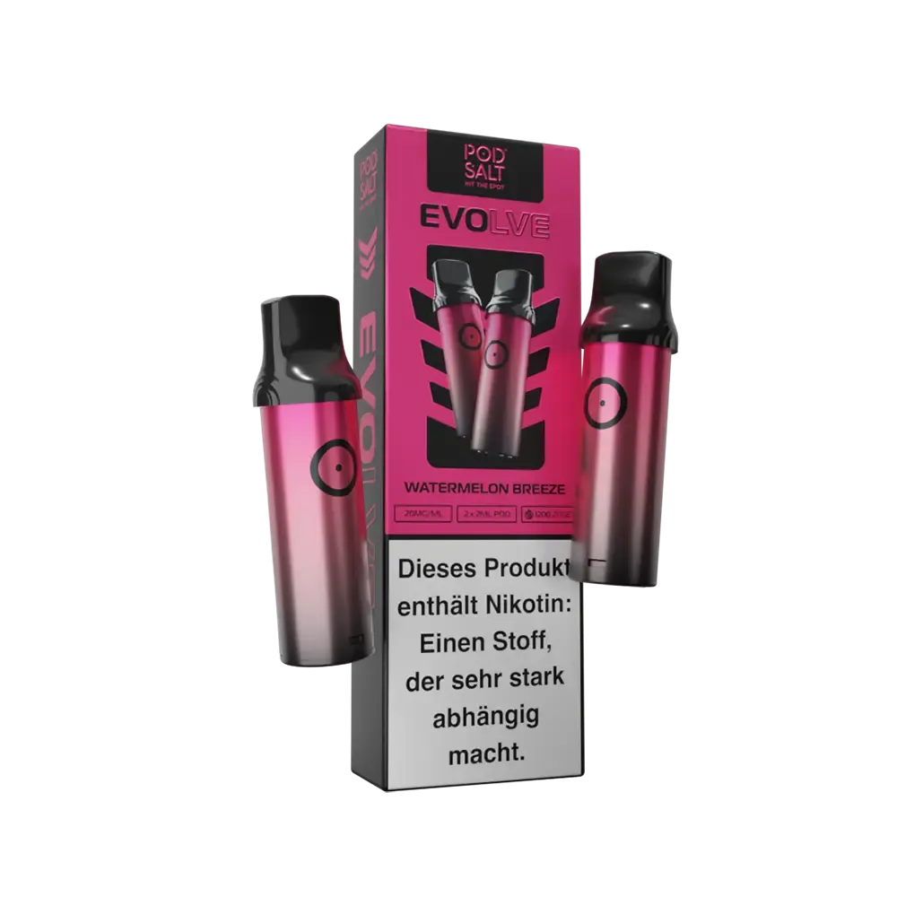 Pod Salt Evolve Pods – Watermelon Breeze – 20mg – 2ml (2 Stück)