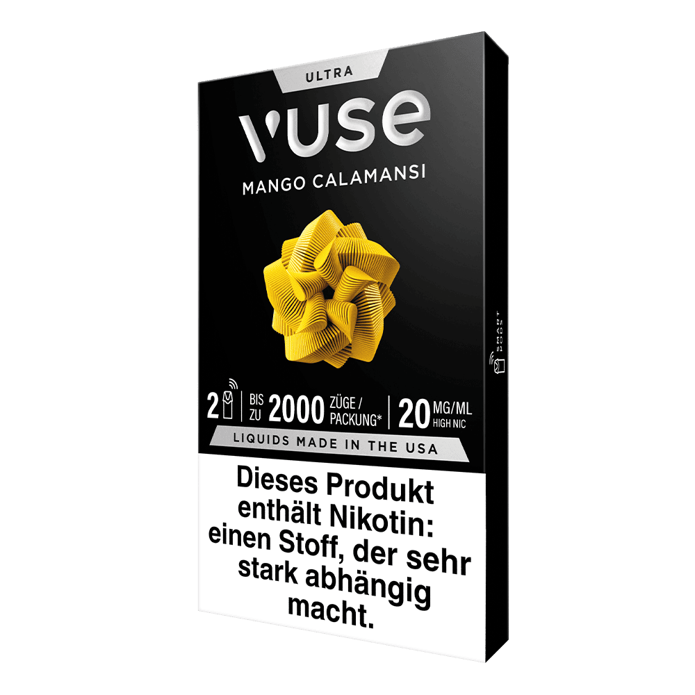 2x Vuse Ultra Pods Mango Calamansi 20mg