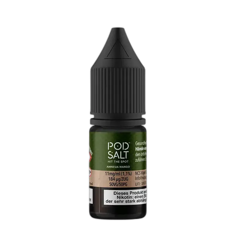 Pod Salt Fusion - Amnesia Mango - 10ml Liquid Nikotinsalz 11mg