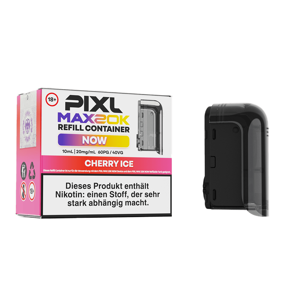 PIXL MAX 20K Pods – Cherry Ice – 20mg – 10ml (1 Stück)