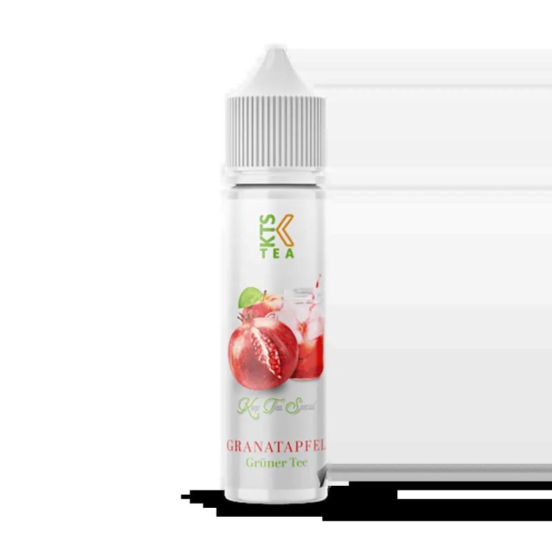 KTS Tea Line Longfill - Granatapfel - 10ml Aroma in 60ml Flasche