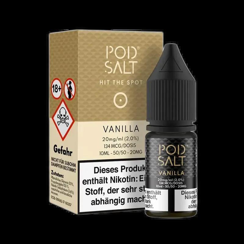 Pod Salt Core Nikotinsalz - Vanilla - 10ml Liquid 20mg