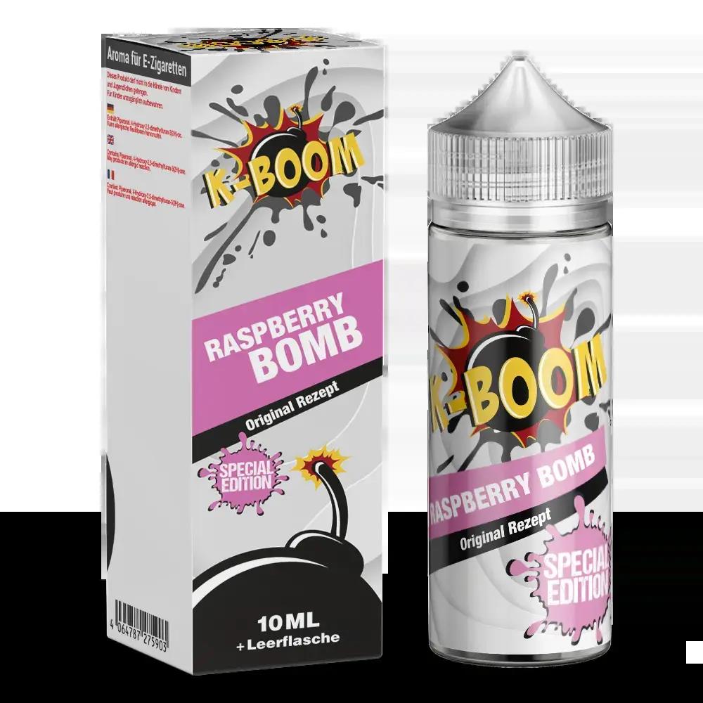 K-Boom Longfill - Raspberry Bomb - 10ml Aroma in 120ml Flasche