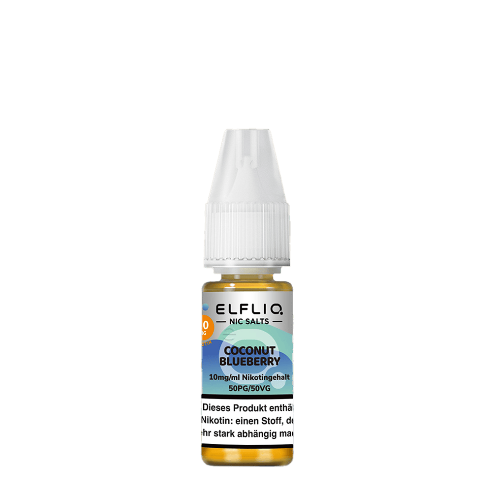 Elfliq by Elfbar Nikotinsalz - Coconut Blueberry - Liquid 10ml 10mg
