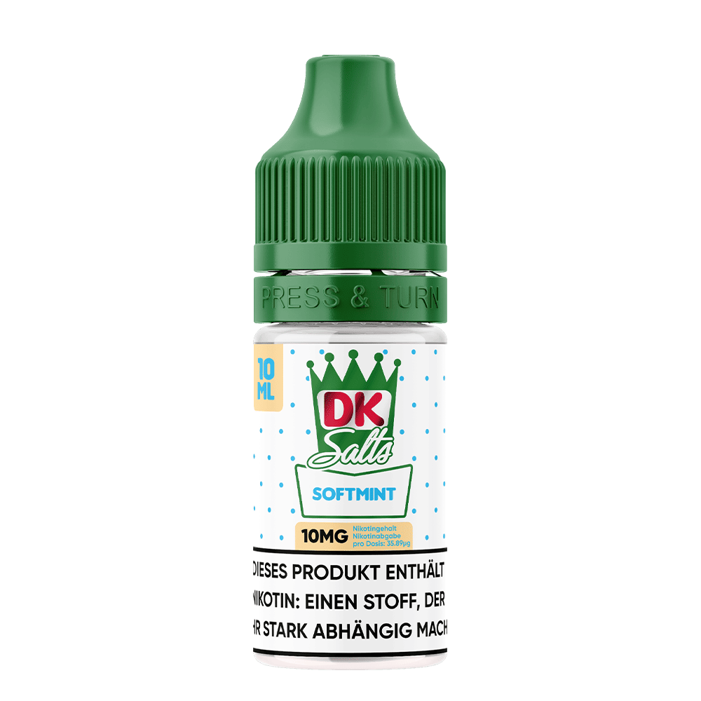 DK Salts Nikotinsalz - Softmint - Liquid 10ml 10mg