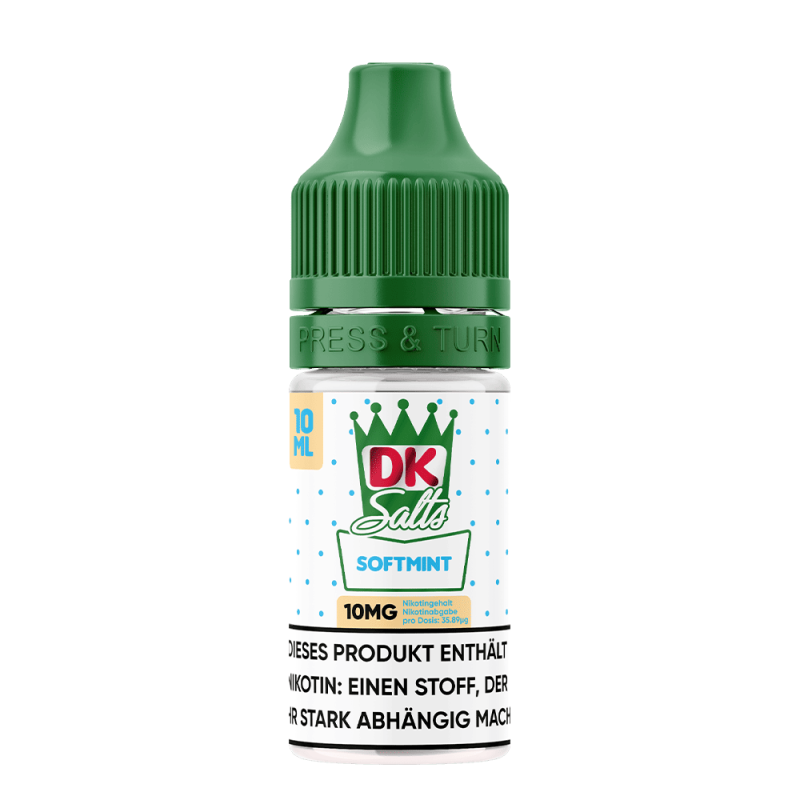 DK Salts Nikotinsalz - Softmint - Liquid 10ml 10mg