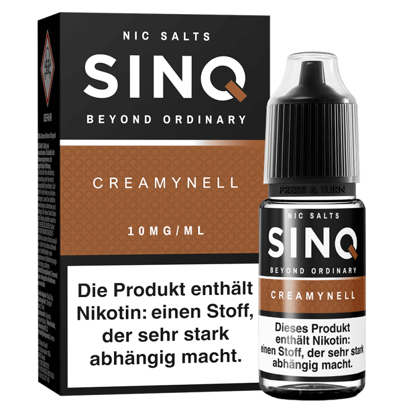 SINQ Nikotinsalz - Creamynell - 10ml Liquid 10mg