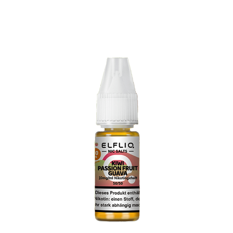 Elfliq by Elfbar Nikotinsalz - Kiwi Passion Fruit Guava - Liquid 10ml