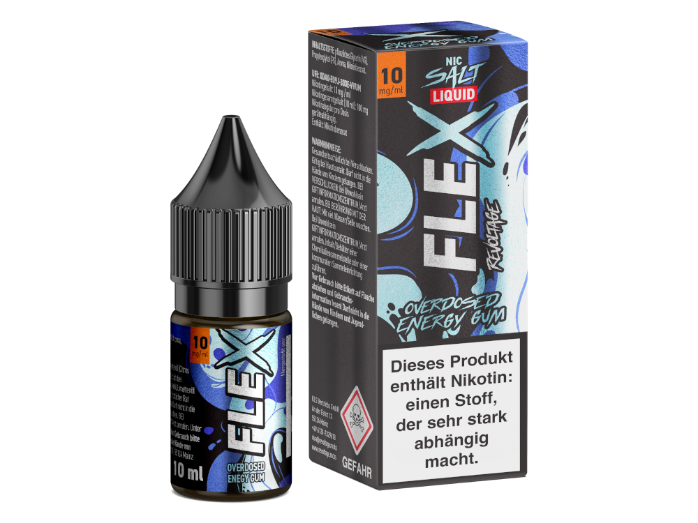 Revoltage FLEX Nikotinsalz Energy Gum 10ml 10mg