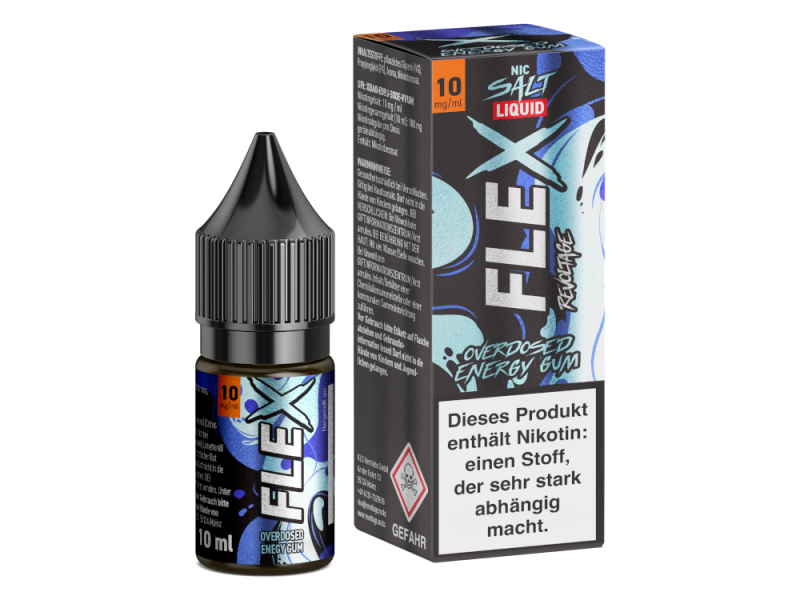 Revoltage FLEX Nikotinsalz Energy Gum 10ml 10mg