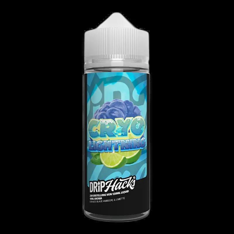 Drip Hacks Longfill - Cryo Lightning - 10ml Aroma in 120ml Flasche