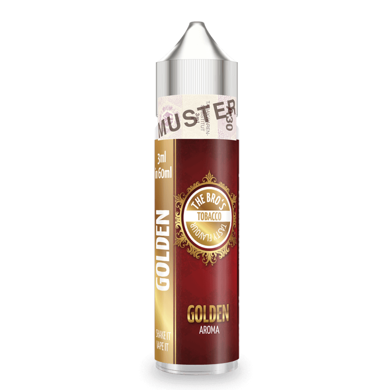 The Bros Longfill - Tobacco Golden - 3ml Aroma in 60ml Flasche