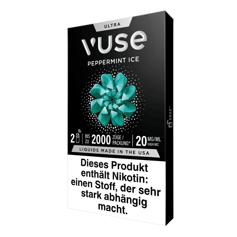 2x Vuse Ultra Pods Peppermint Ice 20mg