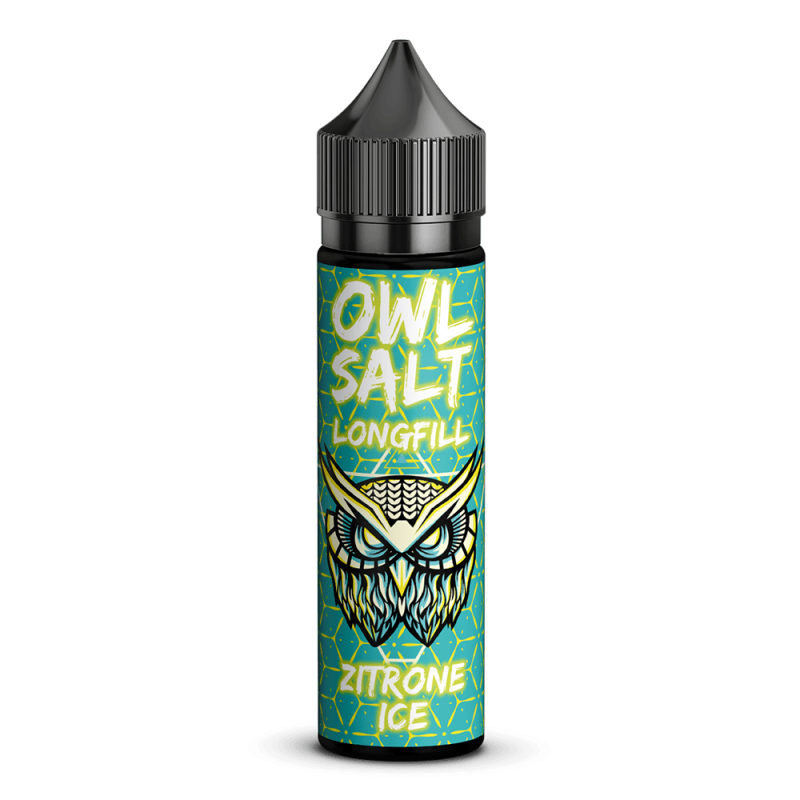 OWL Salt Aroma Longfill - Zitrone Ice - 10ml in 60ml Flasche
