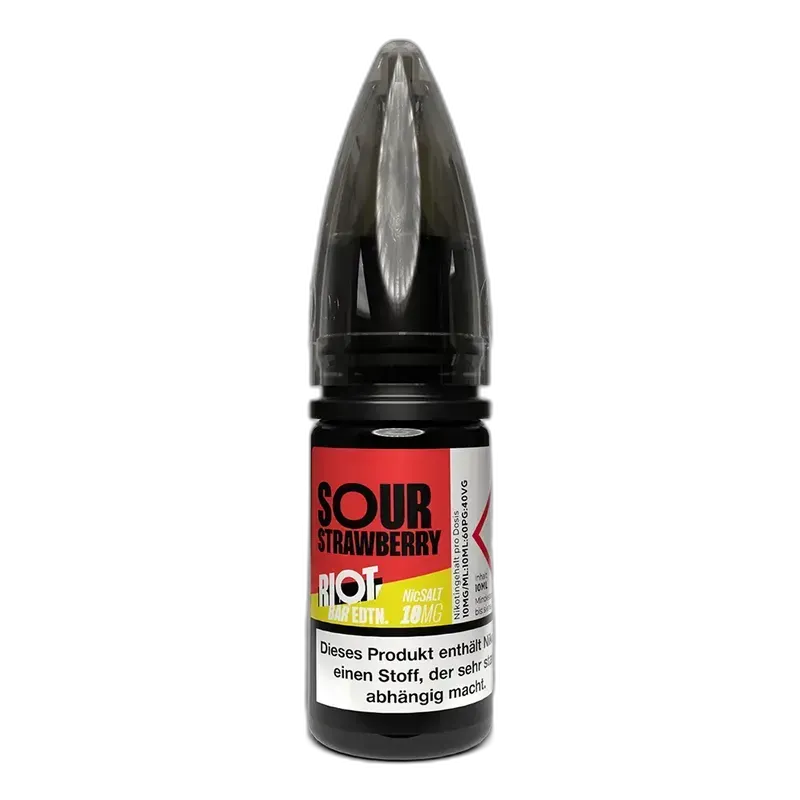 Riot Squad Nikotinsalz - Sour Strawberry - Liquid 10mg 10ml