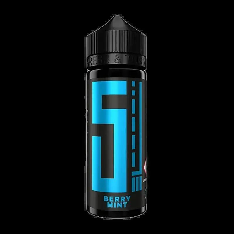 5EL Longfill - Berry Mint - 10ml Aroma in 120ml Flasche