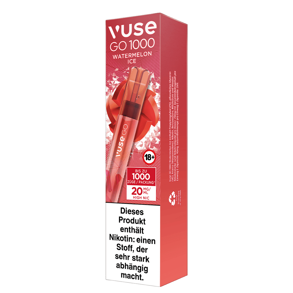 Vuse GO 1000 Watermelon Ice 20mg Einweg E-Zigarette
