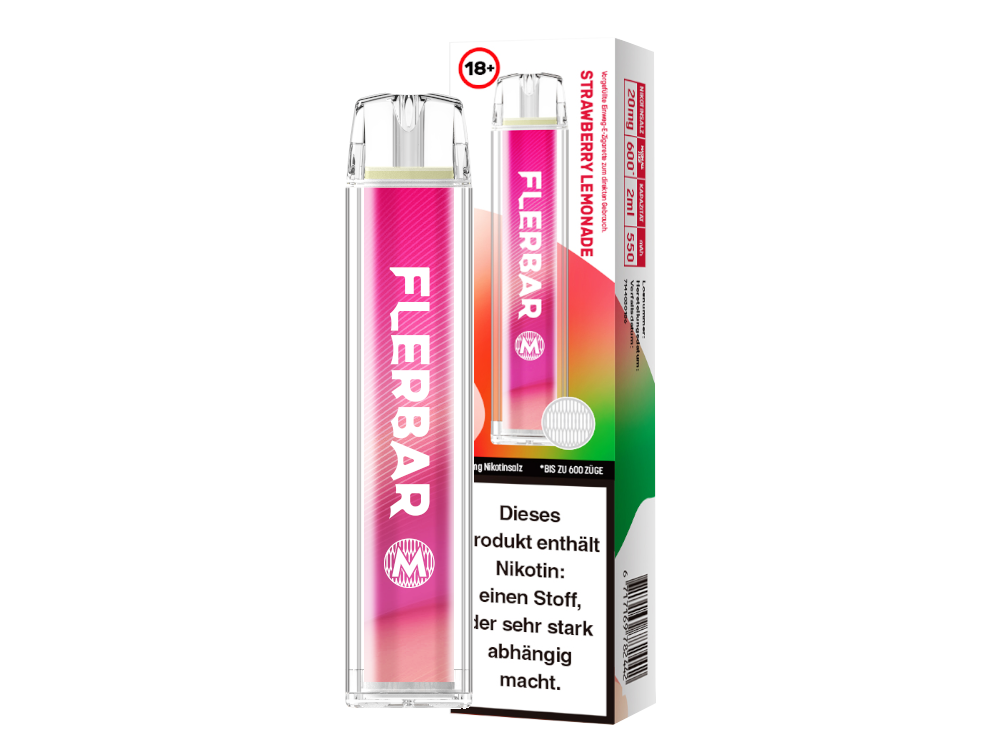 Flerbar M Einweg Strawberry Lemonade 20mg