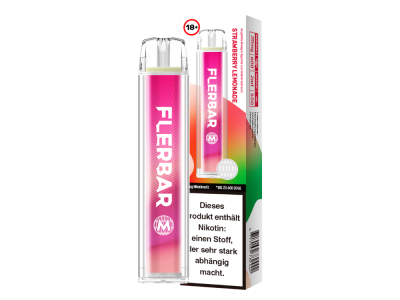 Flerbar M Einweg Strawberry Lemonade 20mg