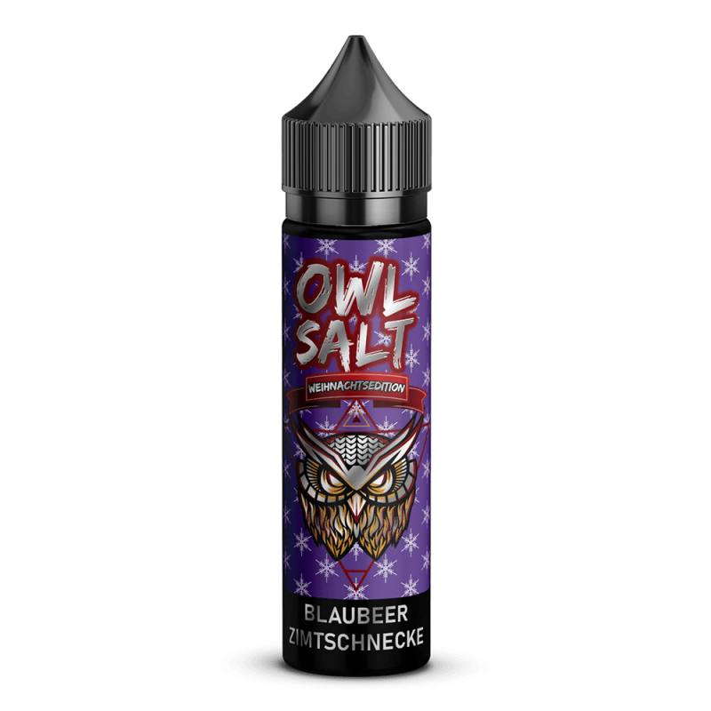 OWL Salt Aroma Longfill - Blaubeer Zimtschnecke - 10ml in 60ml Flasche