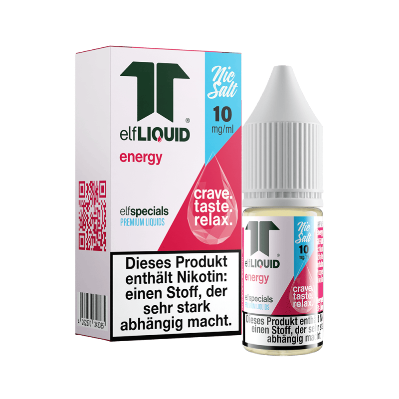 Elf-Liquid Nikotinsalz - Energy - 10ml Liquid 10mg