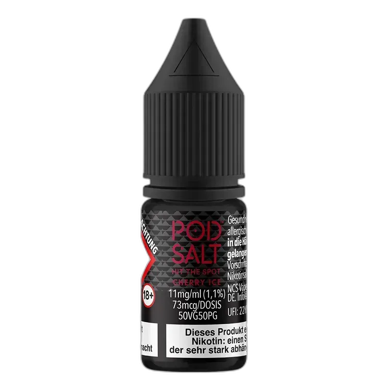 Pod Salt Core Nikotinsalz - Cherry Ice - 10ml Liquid