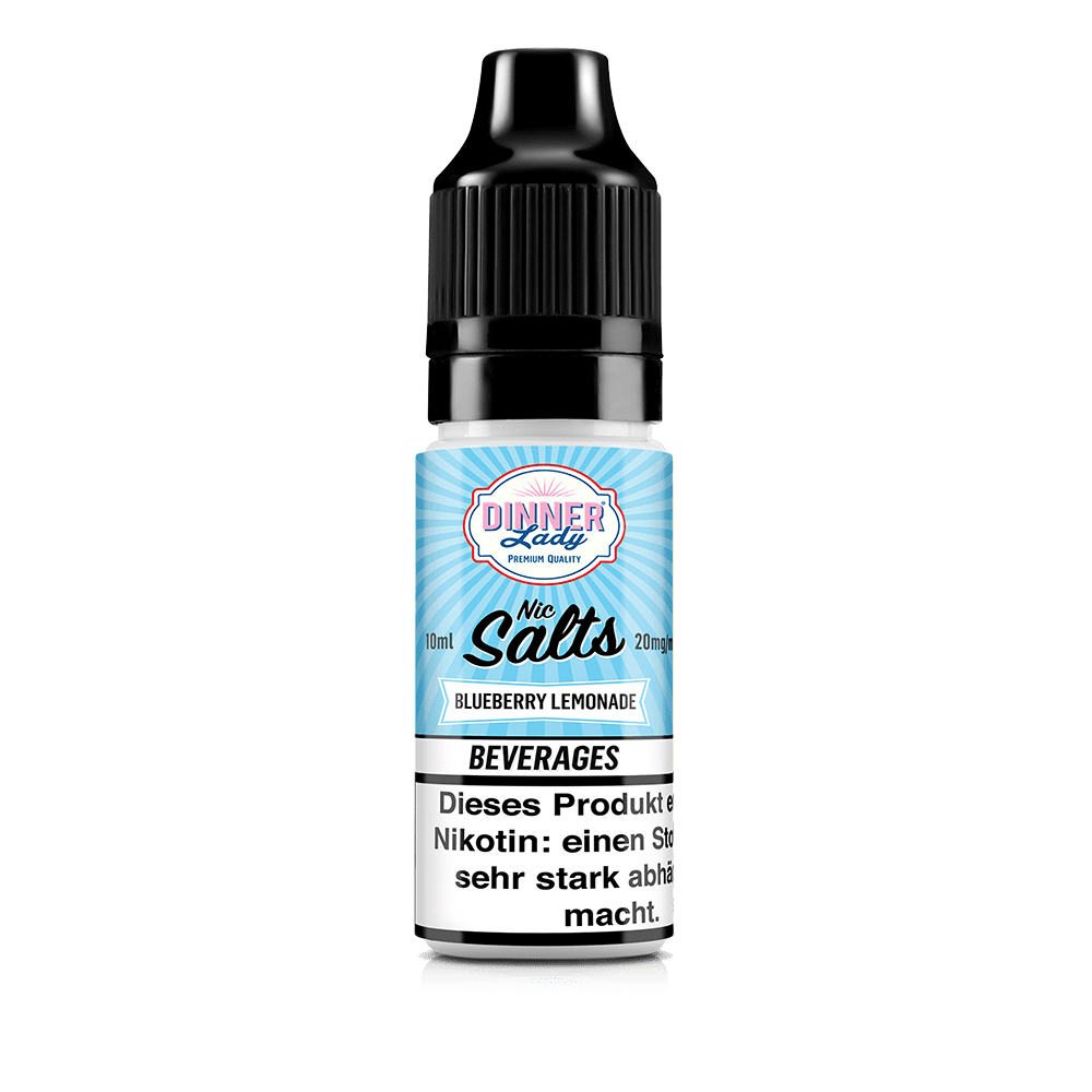 Dinner Lady Nikotinsalz - Blueberry Lemonade - 50/50 10ml Liquid 20mg