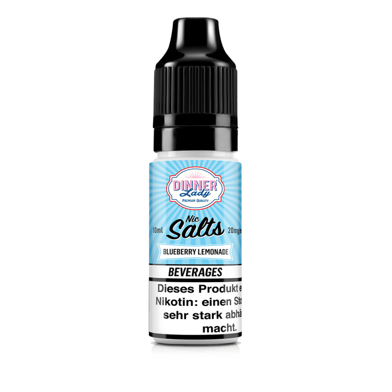 Dinner Lady Nikotinsalz - Blueberry Lemonade - 50/50 10ml Liquid 20mg