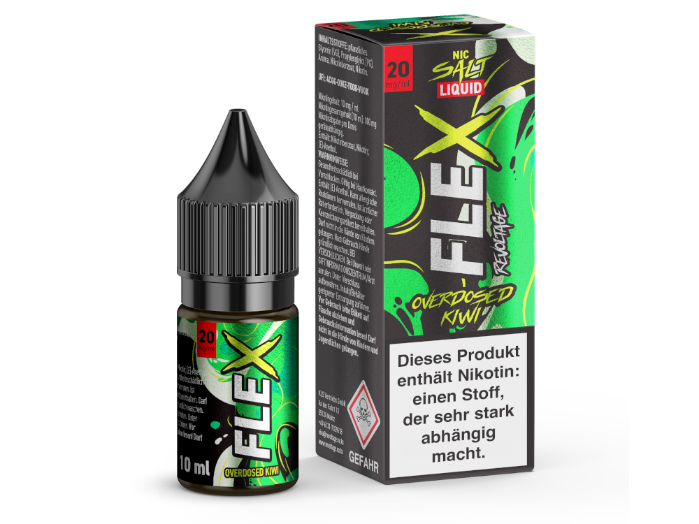 Revoltage FLEX Nikotinsalz Kiwi 10ml 20mg