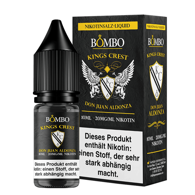 Kings Crest Nikotinsalz - Don Juan Aldonza - 10ml Liquid 20mg