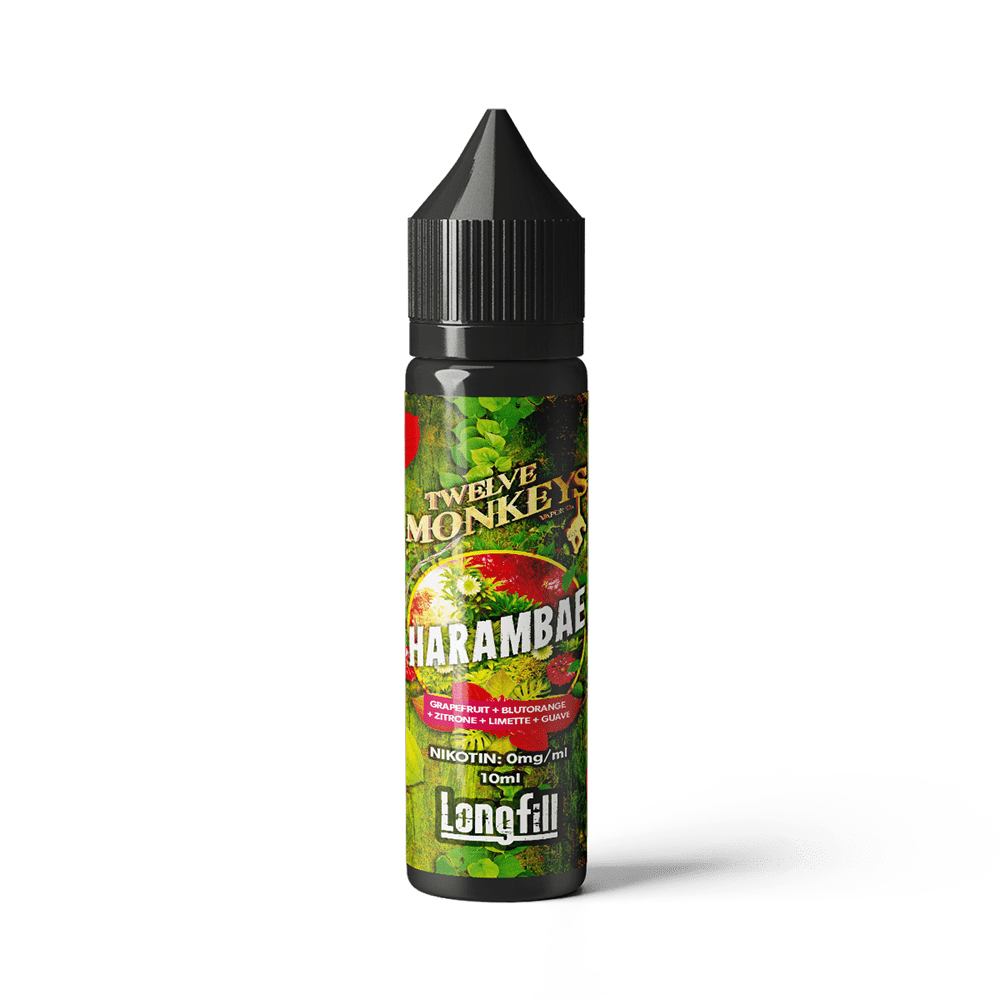 Twelve Monkeys Aroma Longfill - Harambae - 10ml in 60ml Flasche