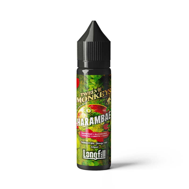 Twelve Monkeys Aroma Longfill - Harambae - 10ml in 60ml Flasche