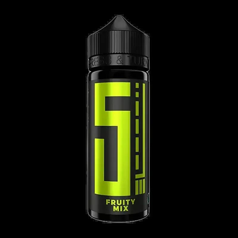 5EL Longfill - Fruit Mix - 10ml Aroma in 120ml Flasche