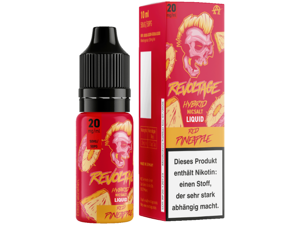 Revoltage Hybrid Nikotinsalz Red Pineapple 10ml 20mg