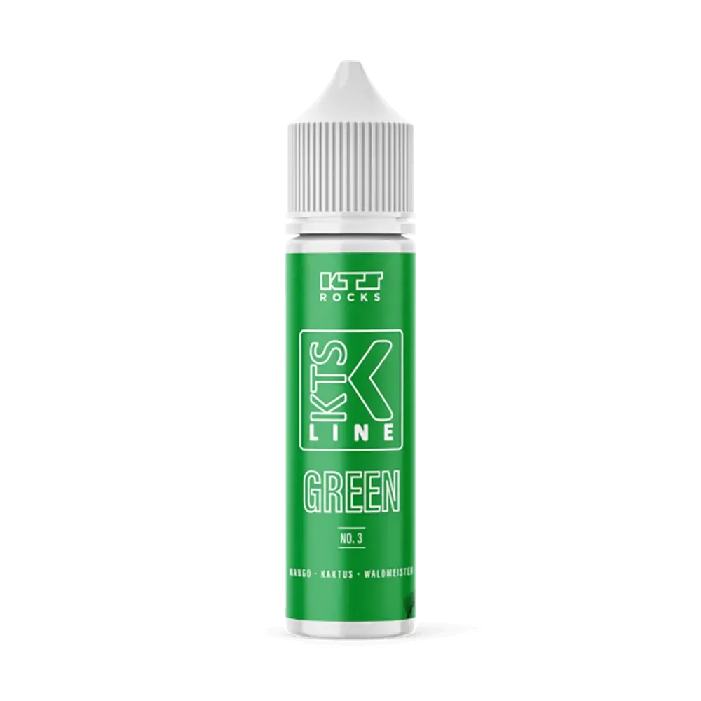 KTS Line Longfill - Green No. 3 - 10ml Aroma in 60ml Flasche
