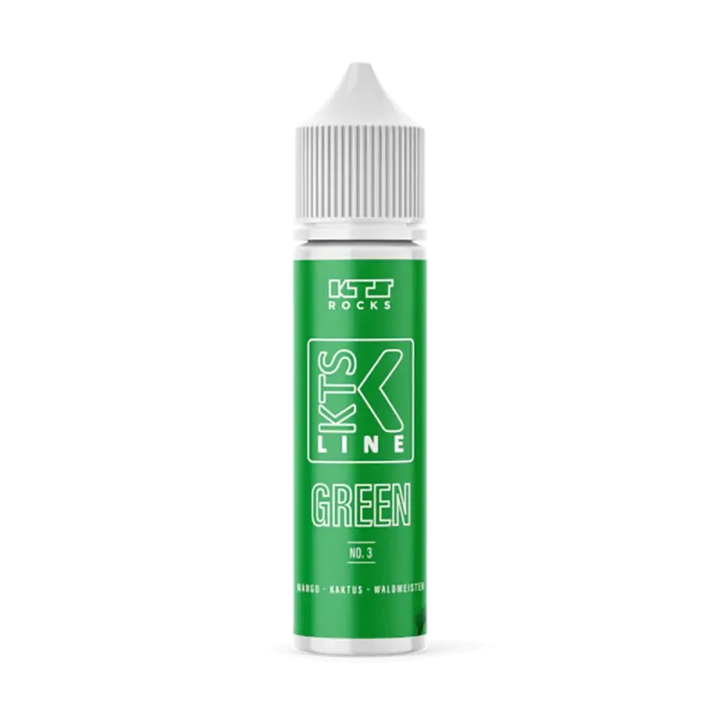 KTS Line Longfill  - Green No. 3 - 10ml Aroma in 60ml Flasche
