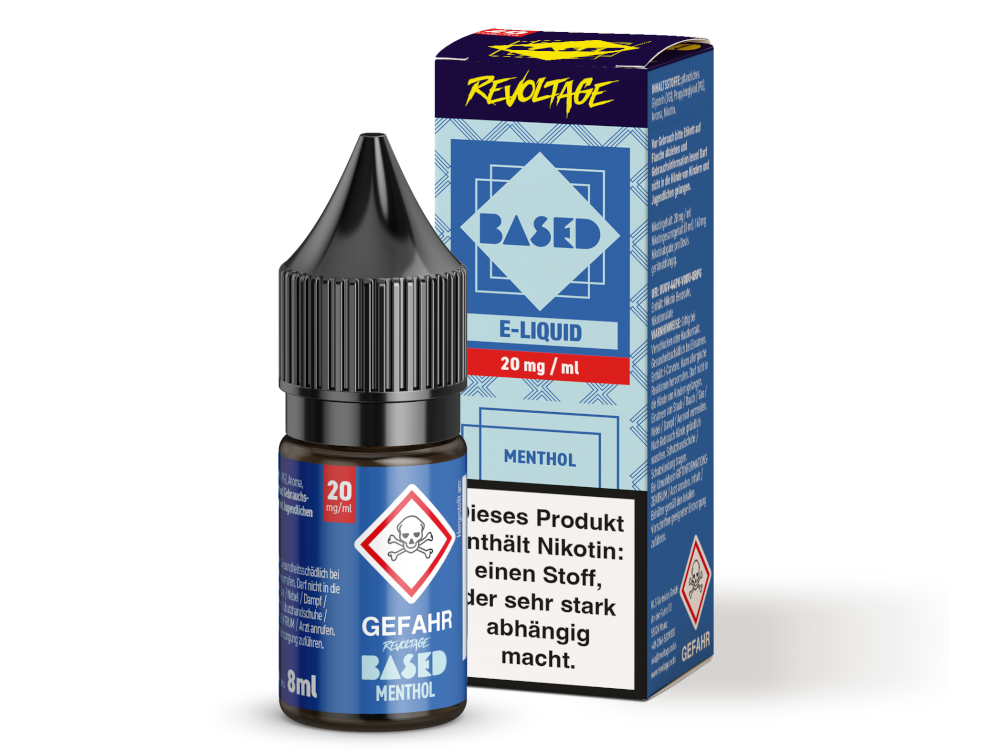 Revoltage BASED Hybrid Nikotinsalz Menthol 8ml 20mg