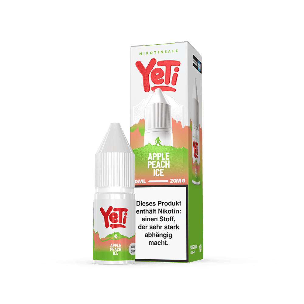 Yeti Summit Nikotinsalz - Apple Peach Ice - Overdosed 10ml Liquid 20mg