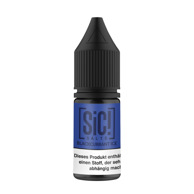 SIC Nikotinsalz - Blackcurrant Ice -10ml Liquid 20mg