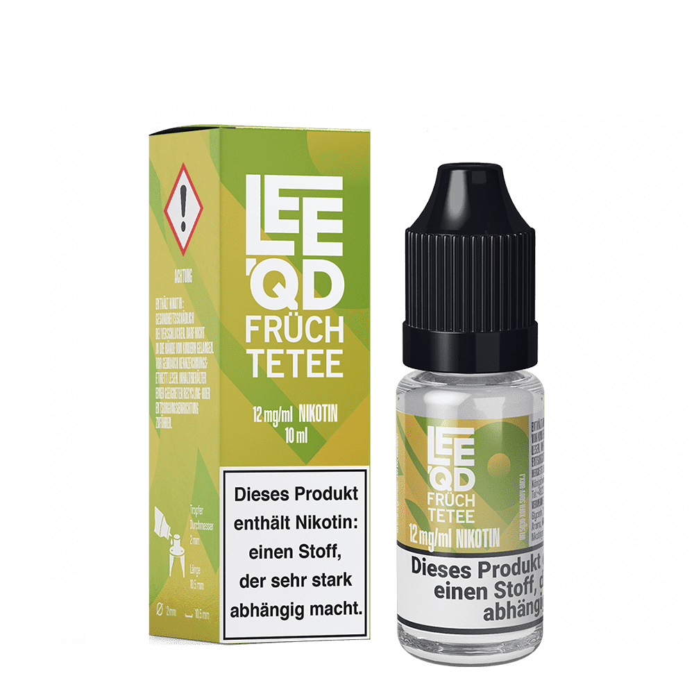 LEEQD Liquid - Crazy Früchtetee - 10ml 12mg
