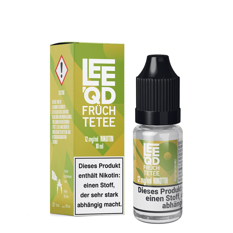 LEEQD Liquid - Crazy Früchtetee - 10ml 12mg