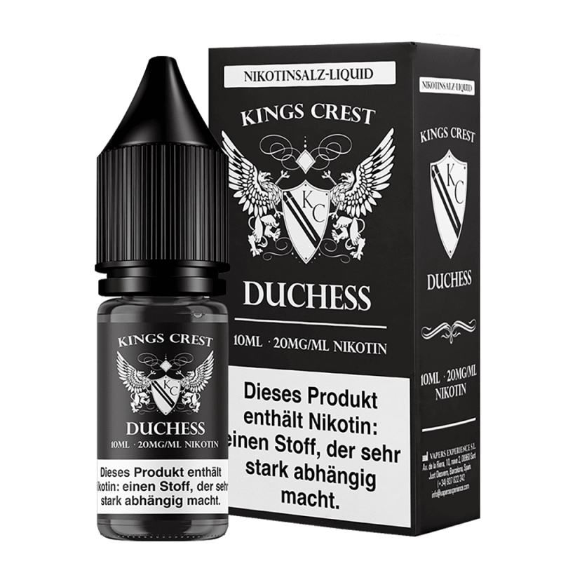 Kings Crest Nikotinsalz - Duchess - 10ml Liquid 20mg