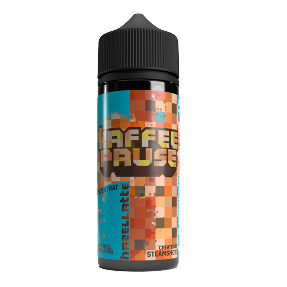 Kaffeepause Longfill - Hazellatte - 10ml Aroma in 120ml Flasche