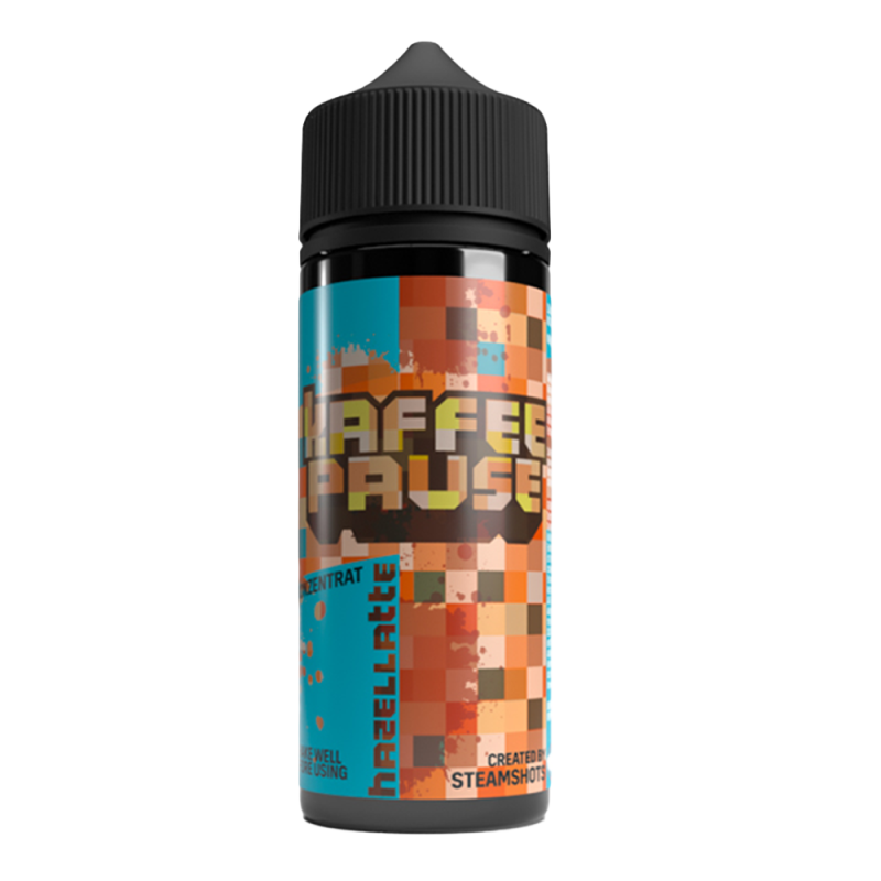 Kaffeepause Longfill - Hazellatte - 10ml Aroma in 120ml Flasche