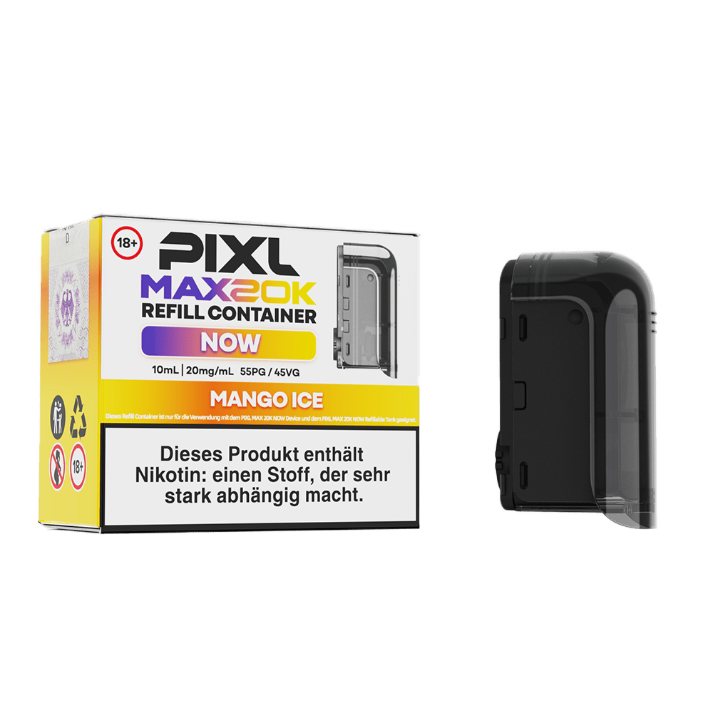 PIXL MAX 20K Pods – Mango Ice – 20mg – 10ml (1 Stück)