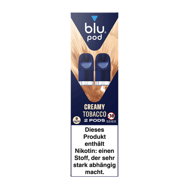 blu Pod CREAMY TOBACCO 18mg/ml (neue VPE)