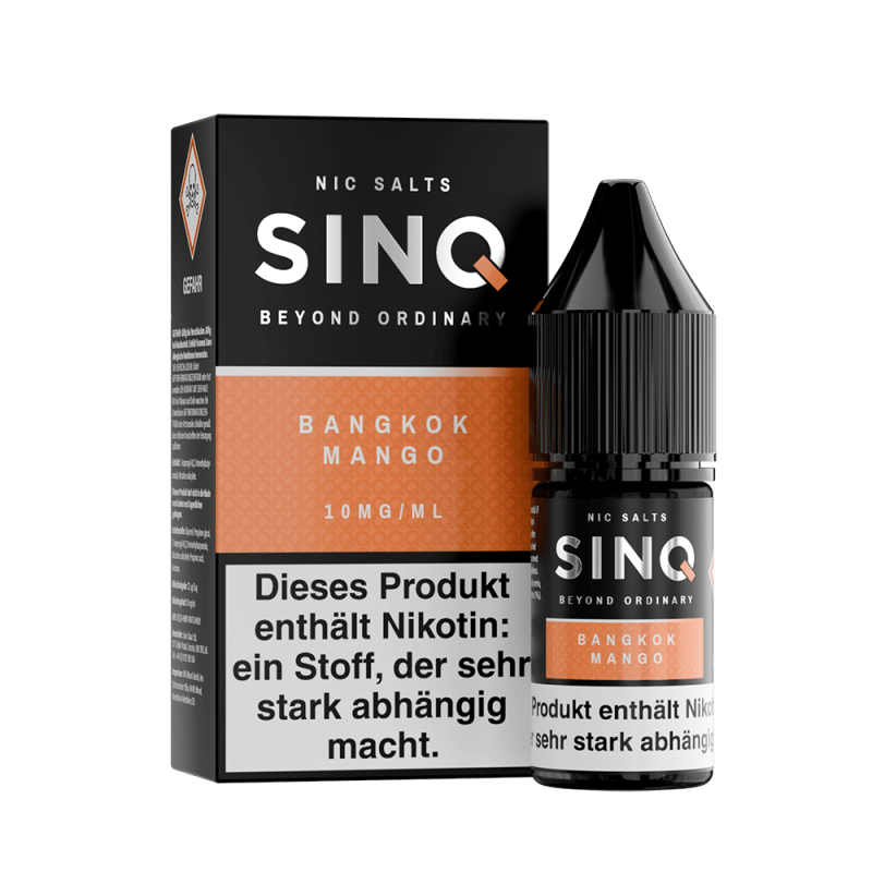 SINQ Nikotinsalz - Bangkok Mango - 10ml Liquid 10mg