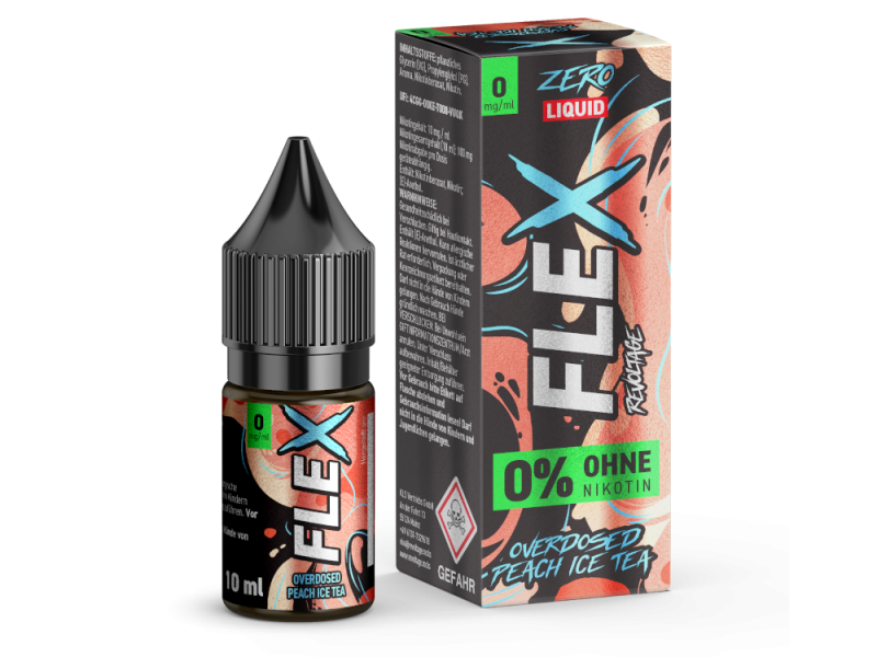 Revoltage FLEX Nikotinsalz Peach Ice Tea 10ml 0mg