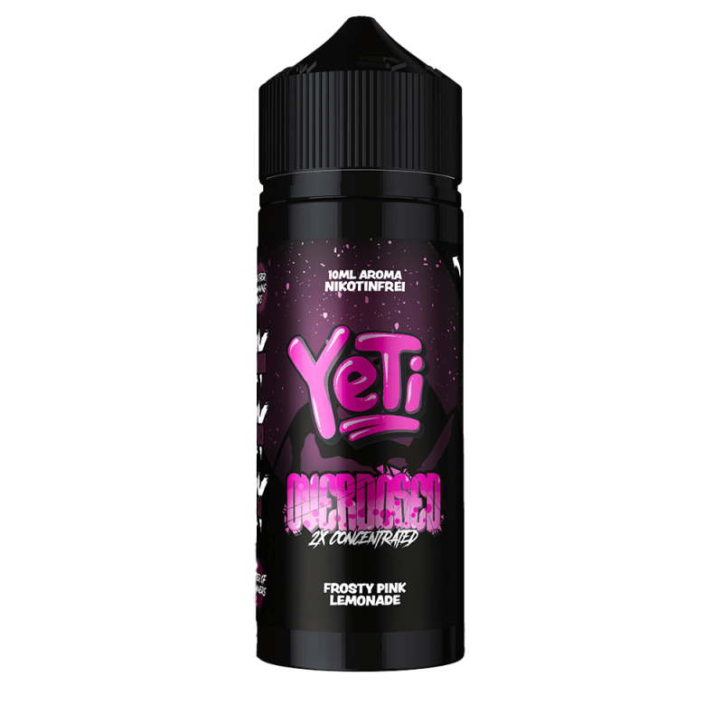 Yeti Longfill - Frosty Pink Lemonade - Overdosed 10ml Aroma in 120ml Flasche