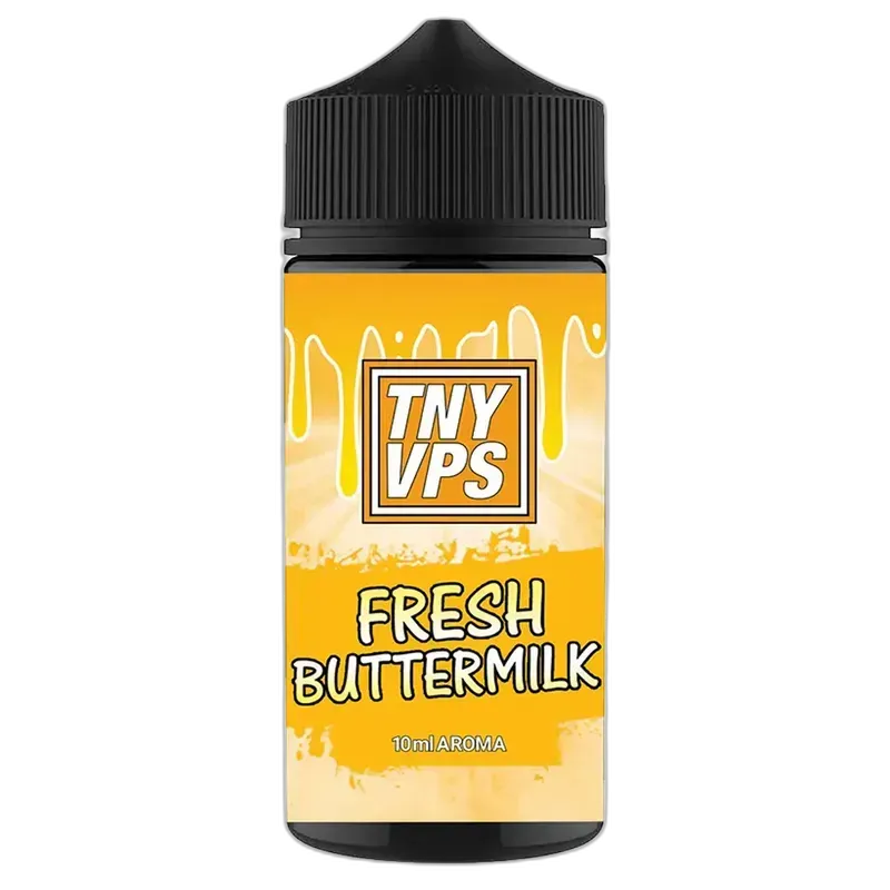Tony Vapes Aroma Longfill - Fresh Buttermilk - 10ml in 100ml Flasche